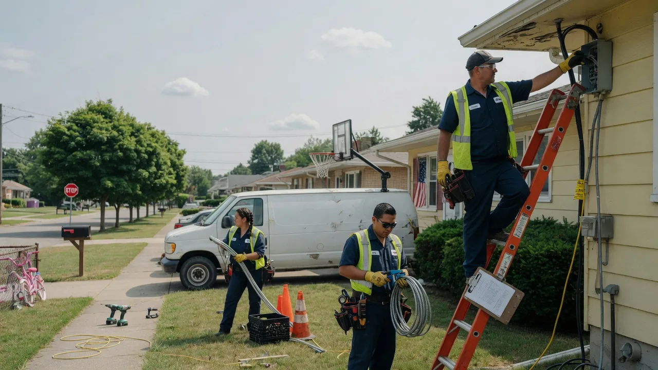 Licensed Electrician in Burkettsville, OH near me